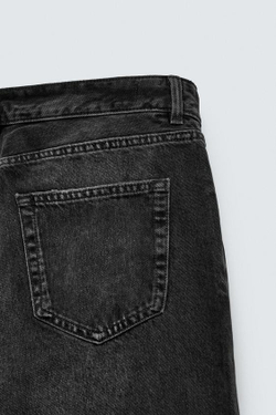 ZARA ДЖИНСЫ FLARE FIT С РАЗРЕЗАМИ, УГОЛЬНЫЙ