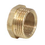 Футорка латунь Ду 15х10 (1/2"х3/8") НР/ВР VALFEX VF.581.L.012.038
