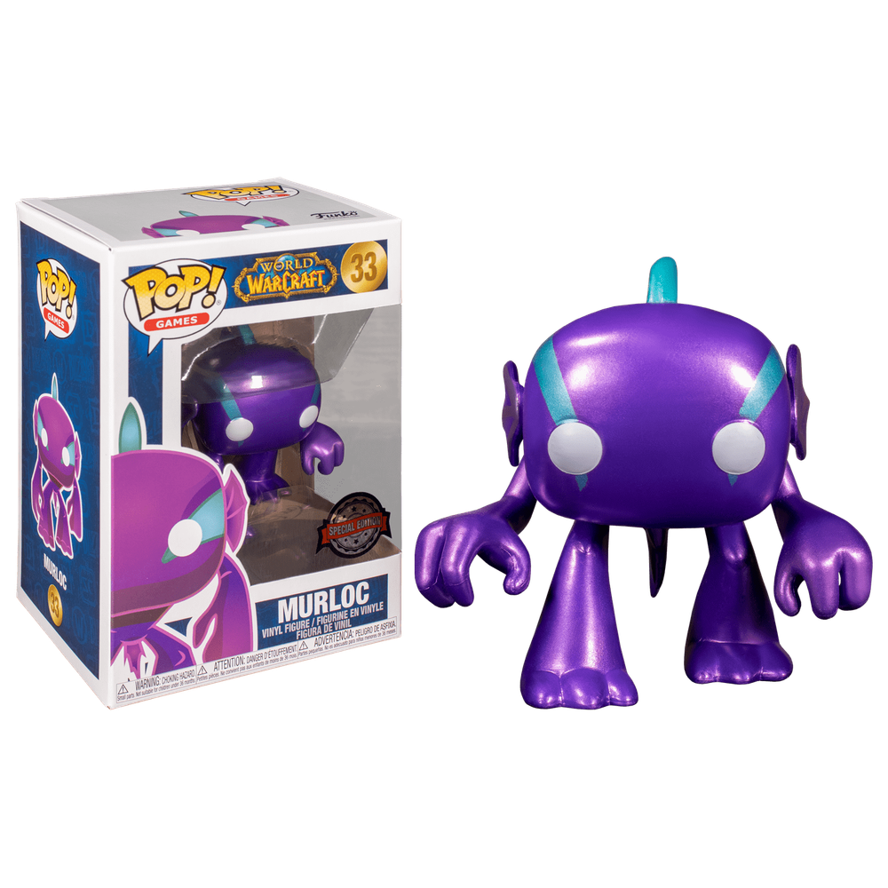 Фигурка Funko POP! Vinyl: Games: Blizzard 30th: Spectral Murloc (PU) (MT) (Exc)