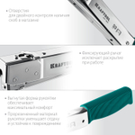 KRAFTOOL HAMMER TACKER, тип 53 (A/10/JT21) 23GA (6 - 10 мм), высокоскоростной стальной скобозабиватель (3153)