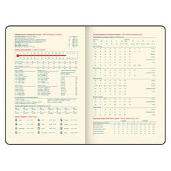 Ежедневник датированный 2026 B6 125х173 мм GALANT "Vivid" под кожу сиреневый (117412)