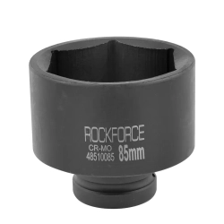 Головка ударная глубокая 1'', 85мм (6гр.) RockForce##Rock FORCE RF-48510085