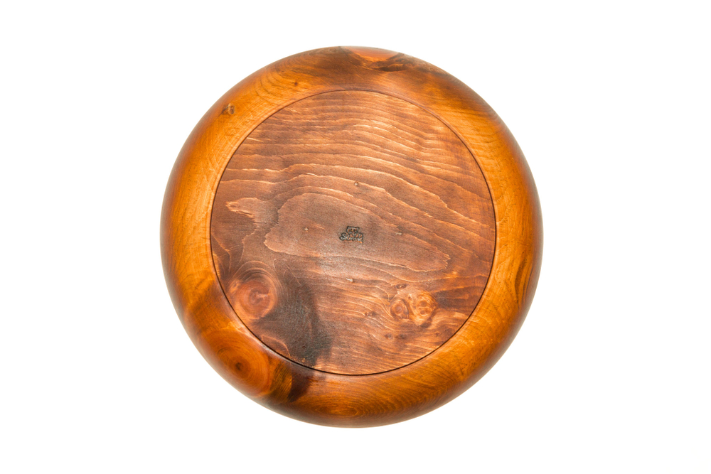 Тарелка-блюдо Art of Siberia из сибирского кедра, 36 см. T23