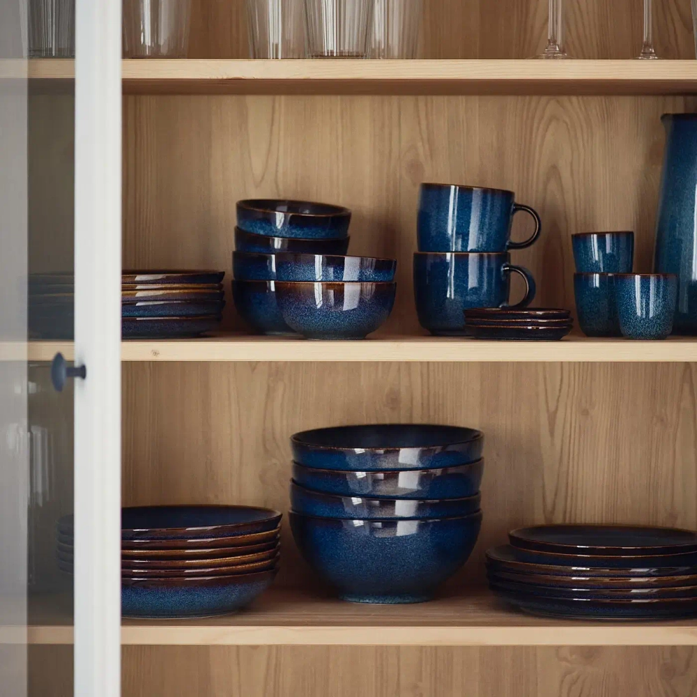 Миска IKEA GLADELIG (ГЛАДЕЛИГ), Синий, 11 см