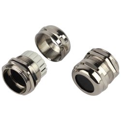 Кабельный ввод сальник ЭРА NO-224-261 латунный PGM 29 (d отв.37 мм / d провод.18-25 мм) IP68 (упаковка 3 штуки)