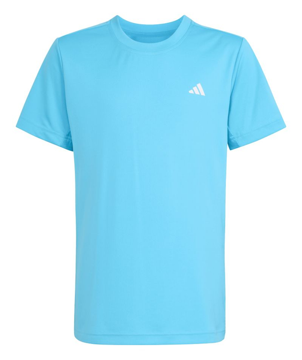 Детская теннисная футболка Adidas Boys Club Tennis - signal cyan