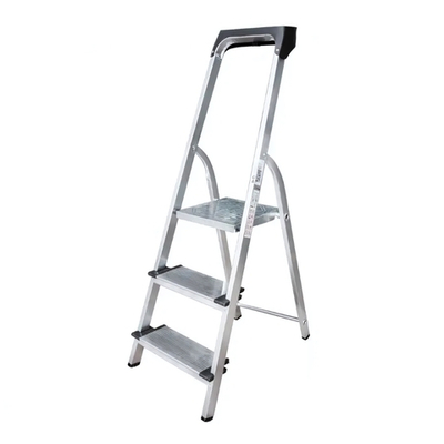 Стремянка 3 ступени оцинкованная с органайзером