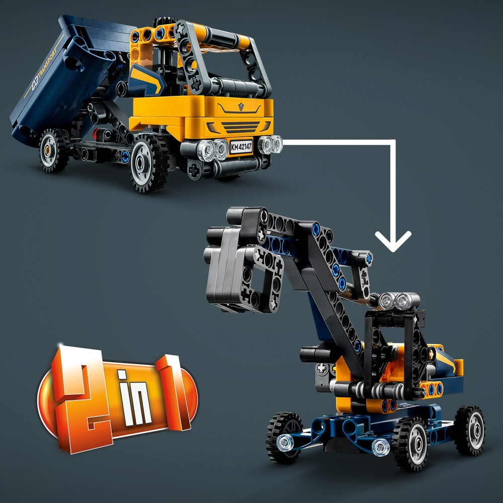 LEGO Technic — Самосвал 2 в 1 (42147) / артикул   42147  / GTIN 5702017400075