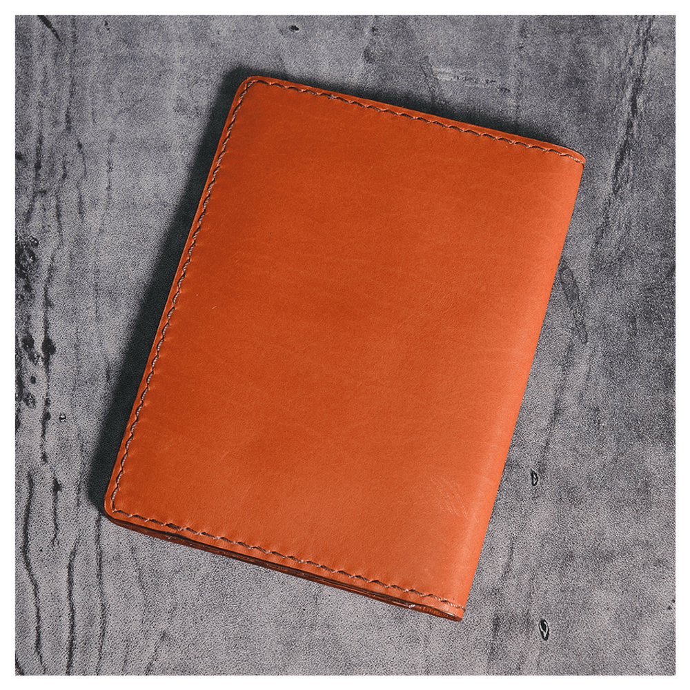 Кожаная обложка на паспорт «Шаманка»