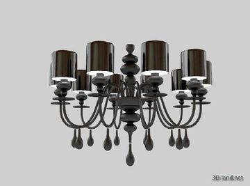 replica  EVA S10 pendant lamp (black)