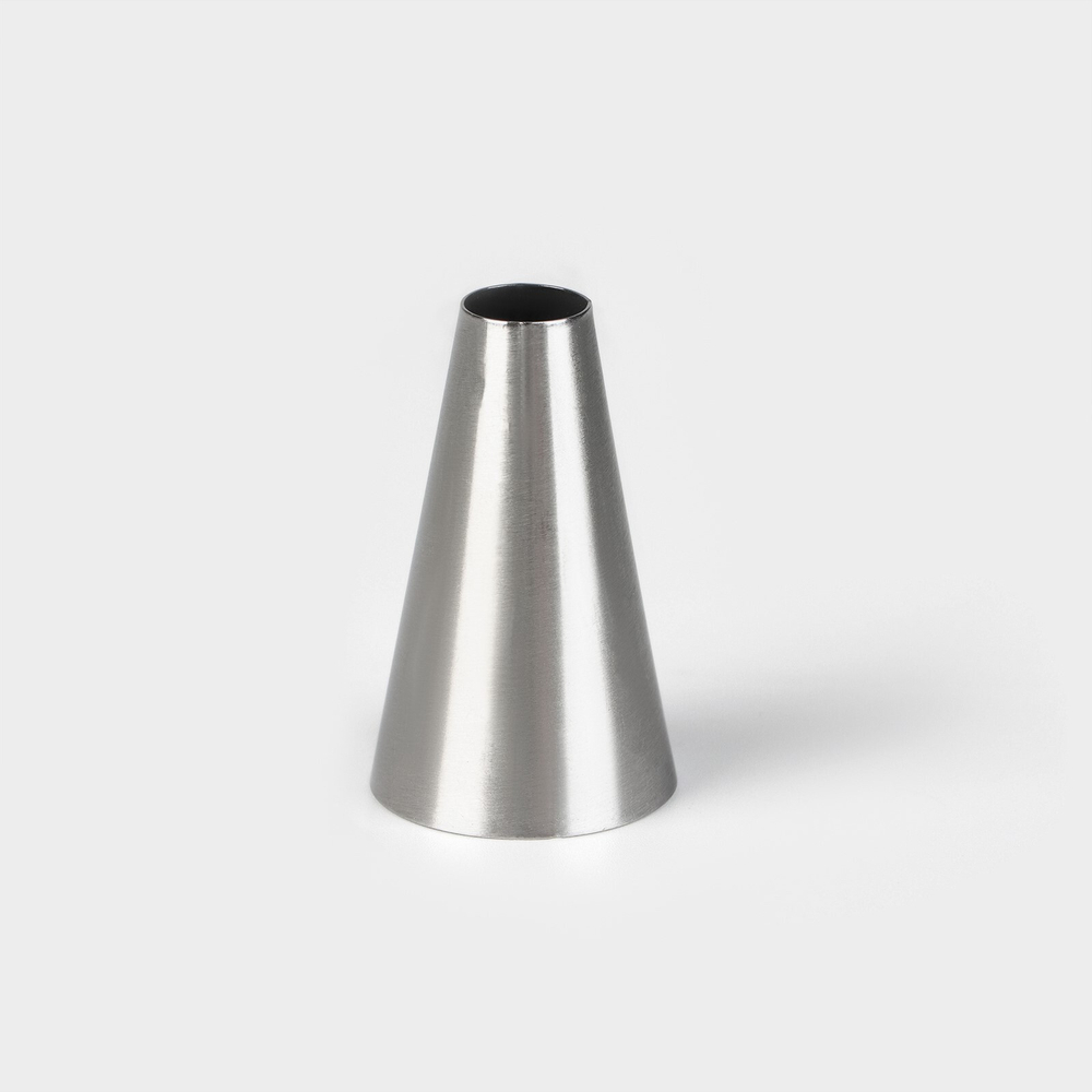 Насадка кондитерская «Трубочка», d=3 см, выход 1,1 см, нержавеющая сталь