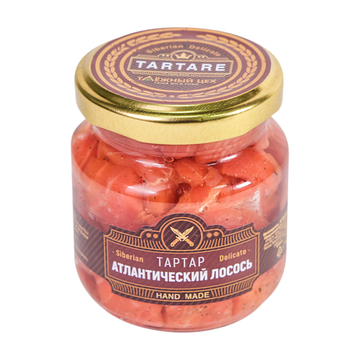 Тар-тар из Атлантического лосося 0,2 л.