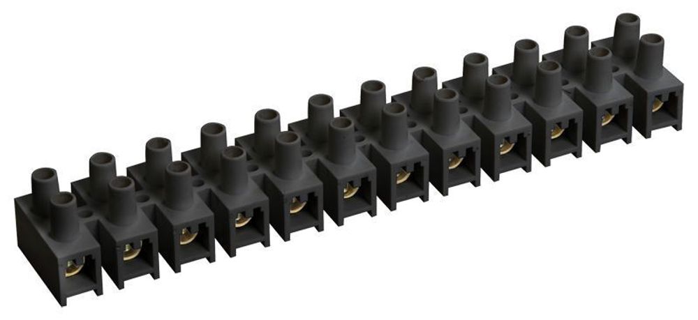 Колодка клеммная ЗВИ-80 н/г 10-25кв.мм 12 пар черн. IEK UZV5-080-25 Колодка клеммная ЗВИ-80 н/г 10-25кв.мм 12 пар черн. IEK UZV5-080-25