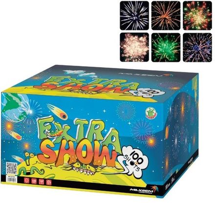 Батарея салютов "Extra Show" M12100 100 залпов * 1.2"  (1/1)