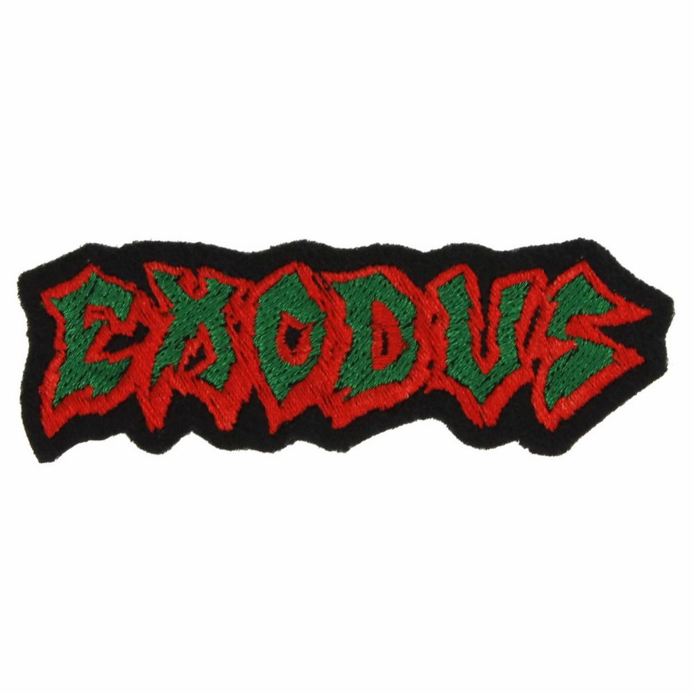 Нашивка с вышивкой группы Exodus