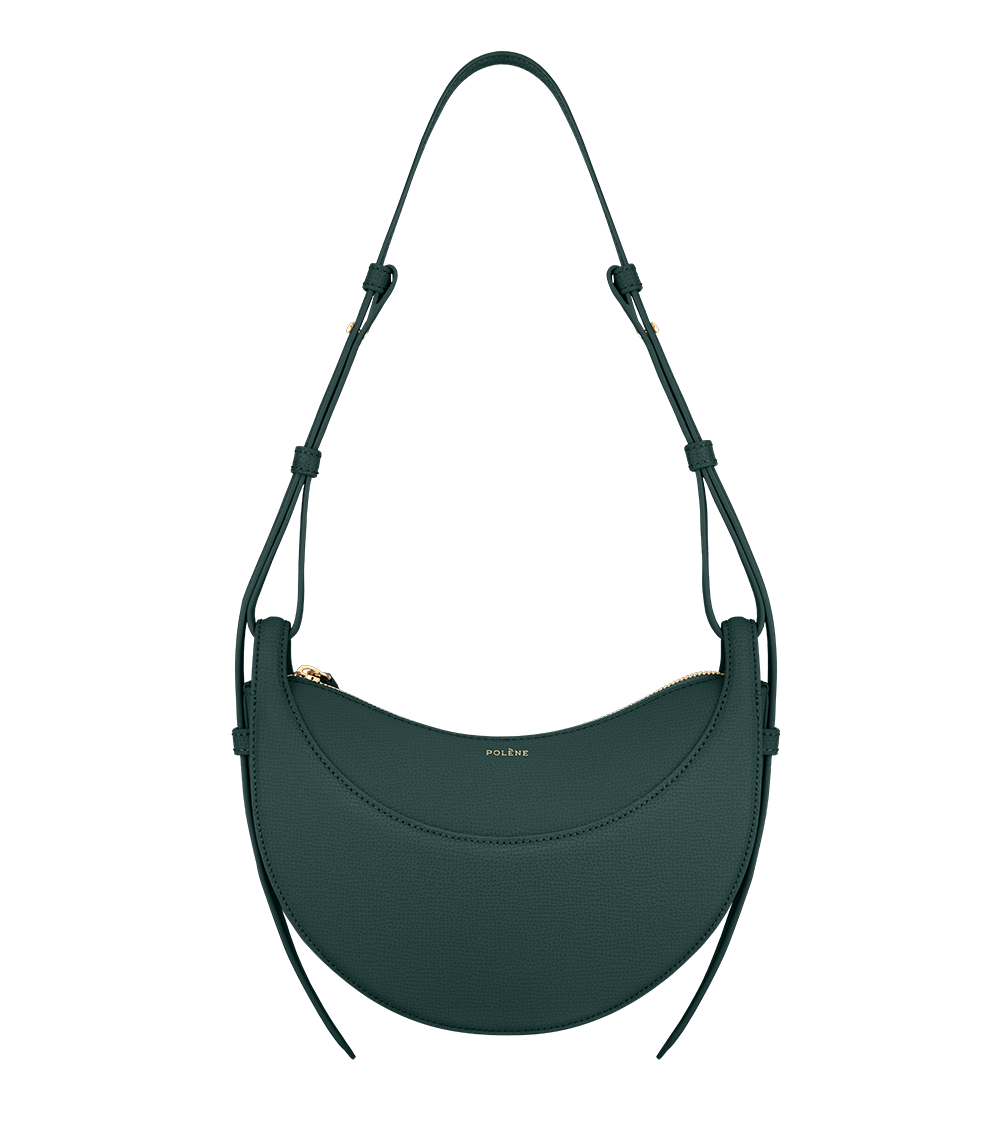 Сумка Polene Numero Dix EDITION TEXTURED GREEN