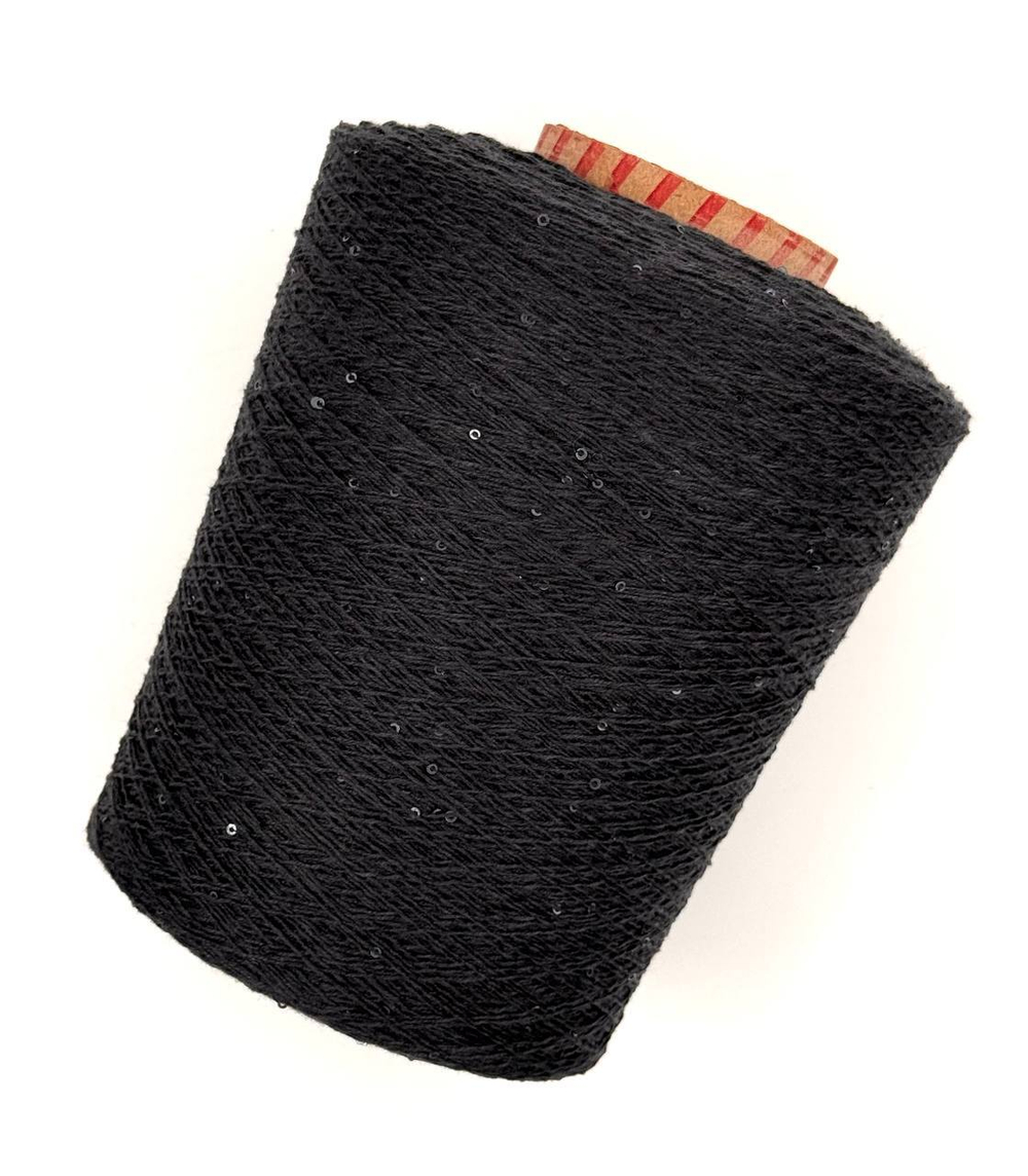 Cariaggi кашемир 80% шелк 20% с микропайеткой , 450 м в 100 гр, антрацит