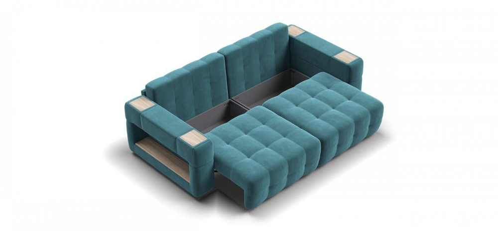 Диван Босс ХО Велюр Монолит зеленый