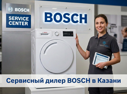Ремонт сушильной машины Bosch в Казани