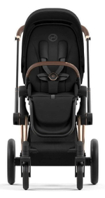 Коляска Cybex Priam IV Rosegold complete Cloud G Fog Grey Base G 3 в 1 Sepia Black