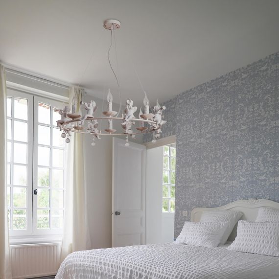 Подвесная люстра Arte Lamp Amur A1133SP-8WG