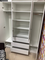 Шкаф Мори МШ 1600.1 Белый