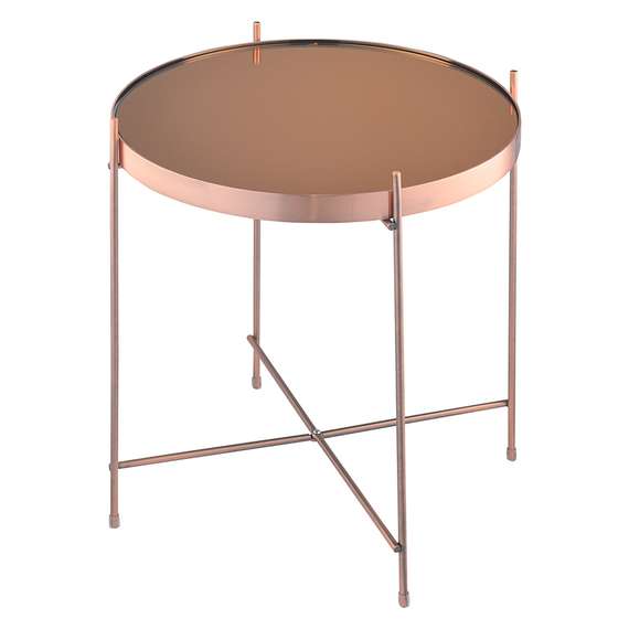 Журнальный столик Josen, Ø43 см, медный | Bergenson Bjorn