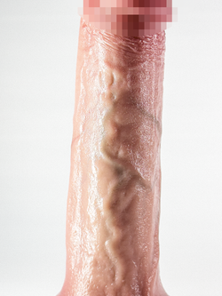 Фаллоимитатор на присоске №2M SGAN 3X15,5, телесный (14 см рабочая длина)