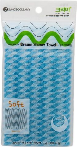 CLEAN&BEAUTY Мочалка для душа (28х90) SUNG BO CLEAMY Dreams Shower Towel