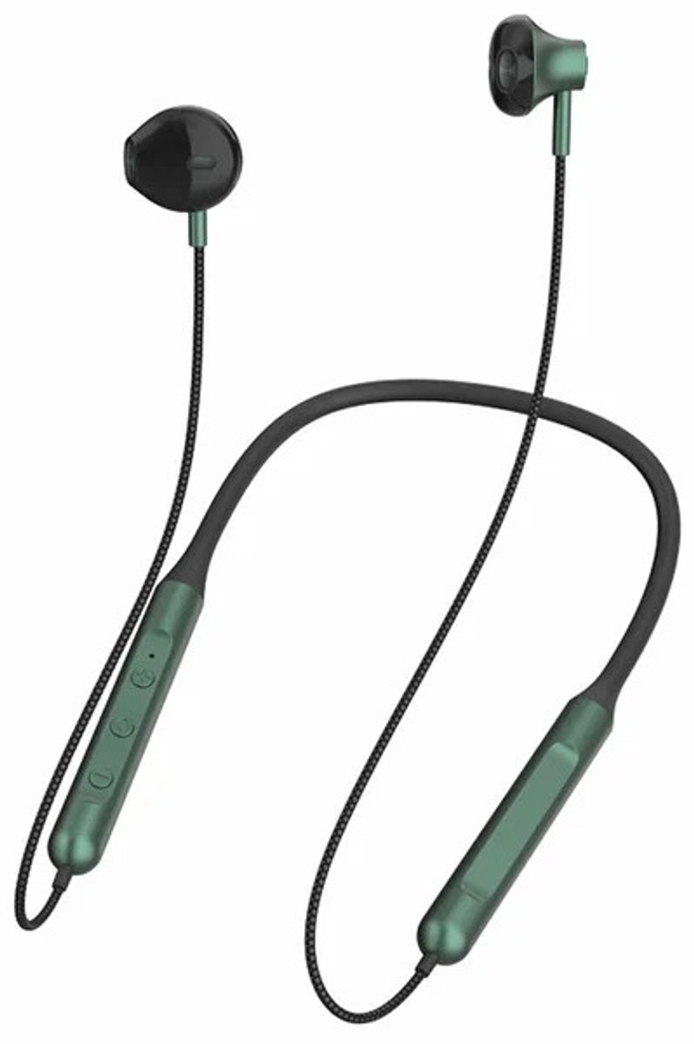 Наушники Earldom ET-BH100 Bluetooth внутриканальные с микрофоном, зеленый