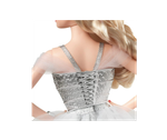 Праздничная кукла Barbie Signature 2021 (12 дюймов, светлые волнистые волосы) в серебряном платье, с подставкой для куклы и сертификатом подлинности, подарок для детей от 6 лет и старше