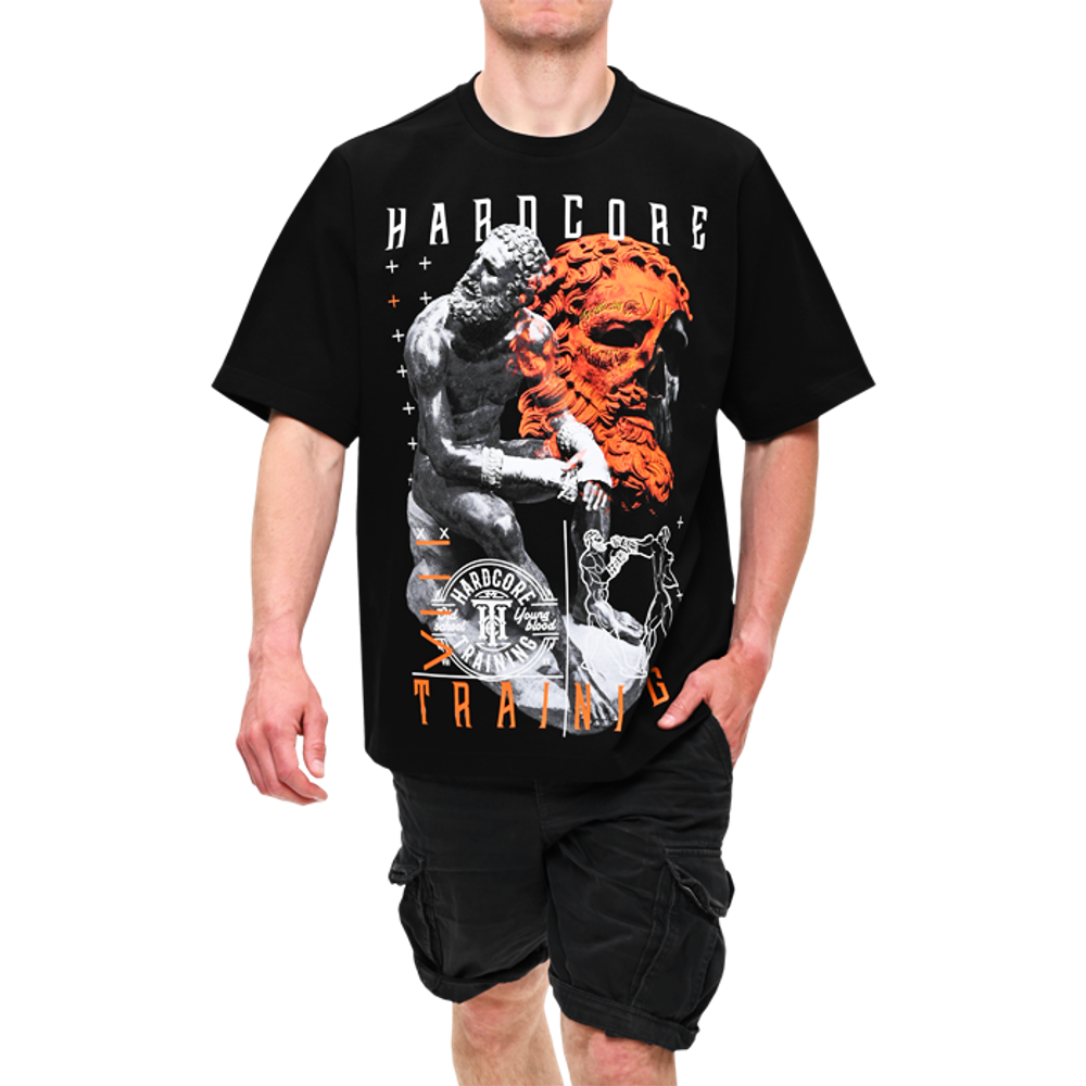 Футболка Hardcore Training Hellenic Heritage 2.0 Black Oversized Fit