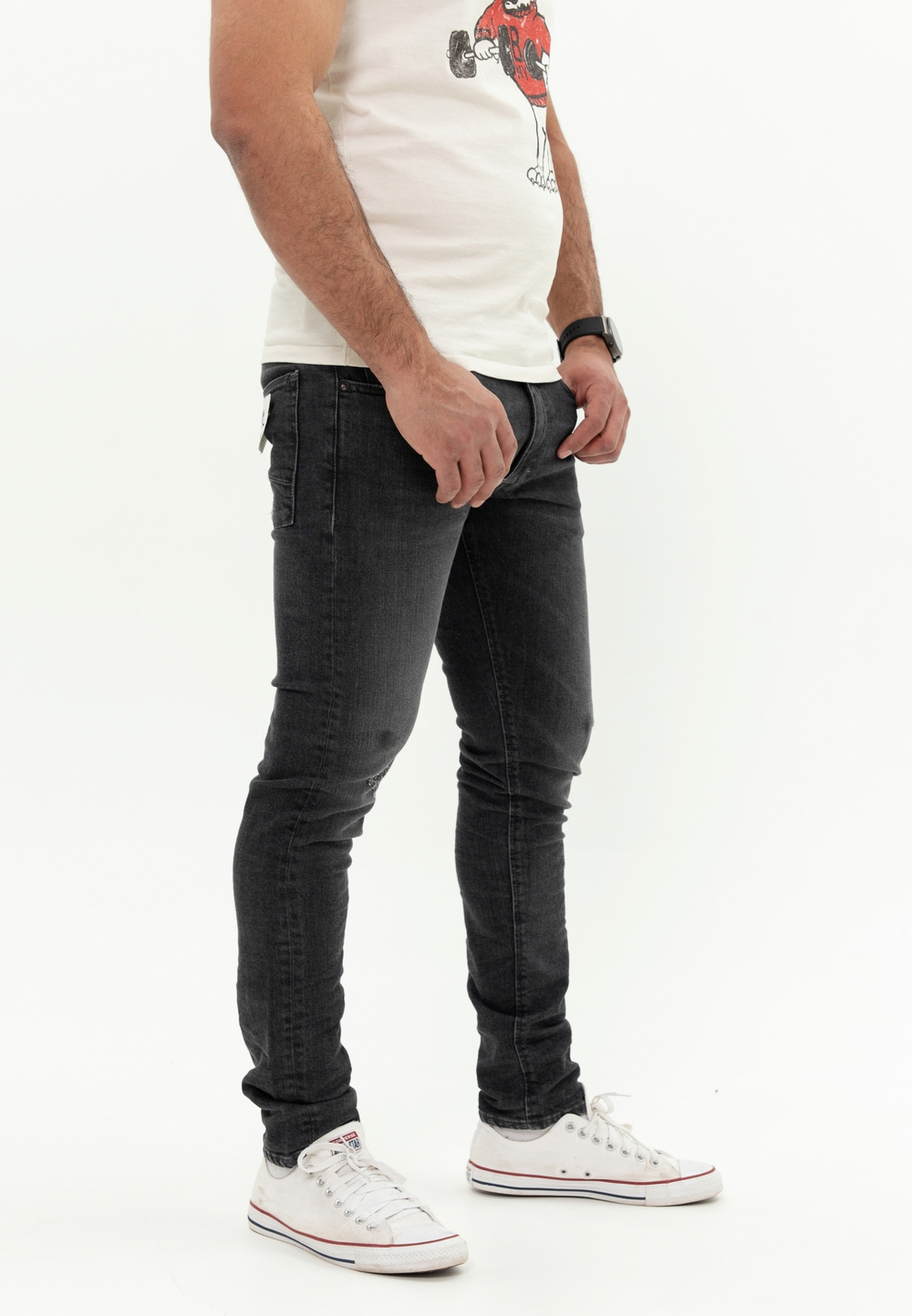 Джинсы The.Nim Standard W099 Gilmour Black Raw