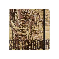 Sketchbook BV, 200×200 мм, 80 л, крафт 100 г, в твердом переплете