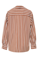 “Relaxed cotton” Рубашка в пижамном стиле с кантом.