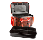 Ящик Mifine YH40 с 4 стаканами для удилищ и полкой 41x26x27см -