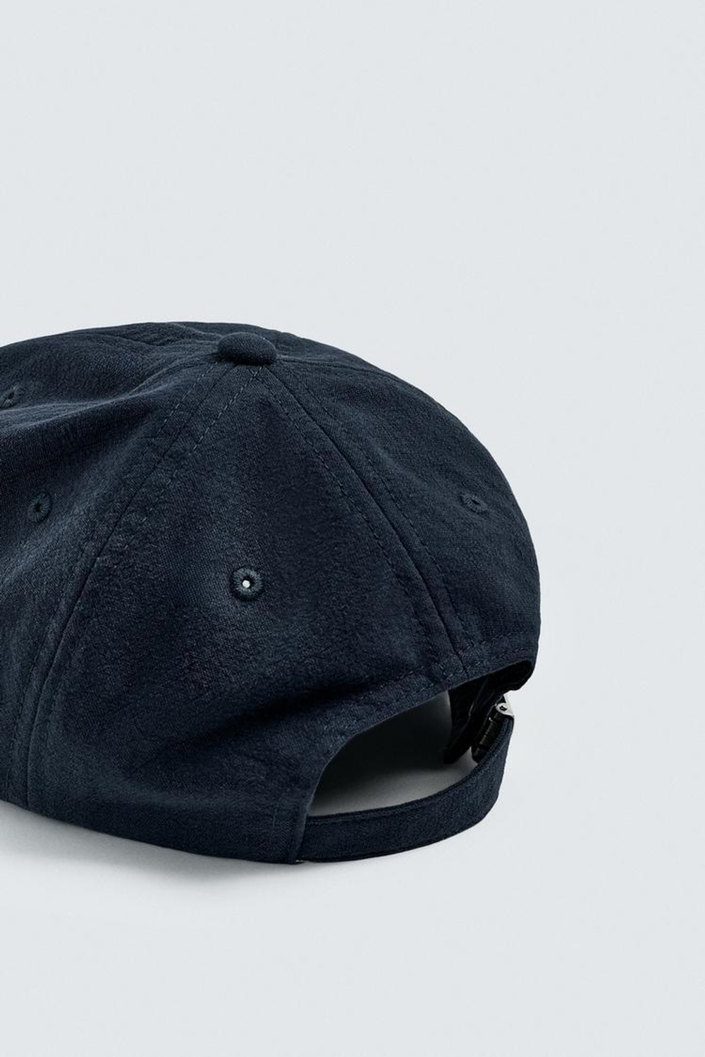 ZARA КЕПКА С ЭФФЕКТОМ ПОТЕРТОСТИ, МОРСКОЙ СИНИЙ