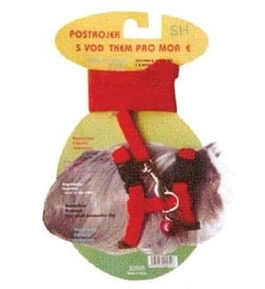 ШЛЕЙКА+ПОВОДОК Д/ГРЫЗУНОВ SH241 120см х 15/25см