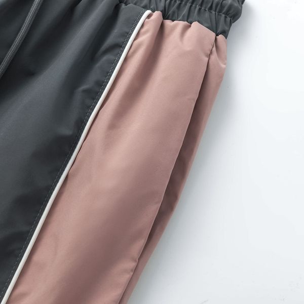 Брюки College пурпурные / графитовые - фото 4