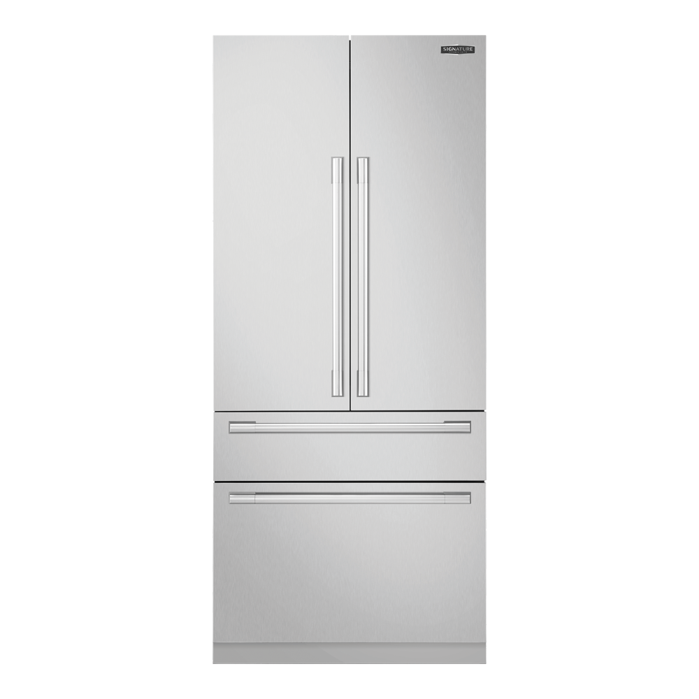 Встраиваемый холодильник Signature Kitchen Suite, French Door, ширина 90 см, под навеску фасадов