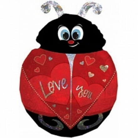 CTI Фигура Божья коровка признается в любви Красный