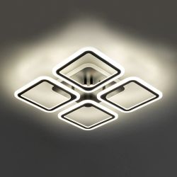 Citilux Марсель Смарт CL232A145E RGB Умная люстра Чёрная