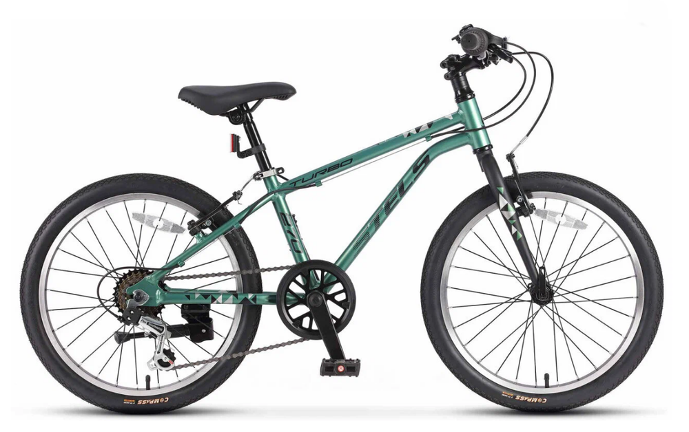 Велосипед 20" STELS TURBO 270 V, рама 11 зеленый