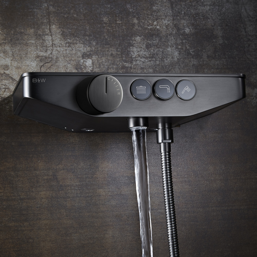 Душевая система Black&White Universe Gun Metal (U7785GM)