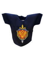 Рубашечка на бутылку сувенирная вышитая