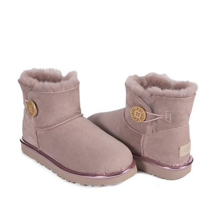 Угги Bailey Button Mini II Metallic Dusk