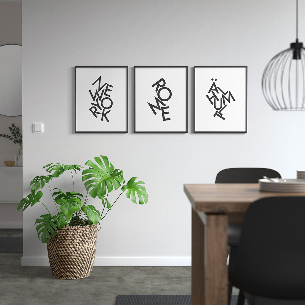 IKEA BILD  (ИКЕА БИЛД)  -  Плакат, спред, Нью-Йорк, 40x50 см.