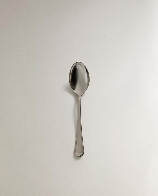 ZARA HOME ЛОЖКА ДЛЯ КОФЕ, СТАЛЬНОЙ СЕРЫЙ