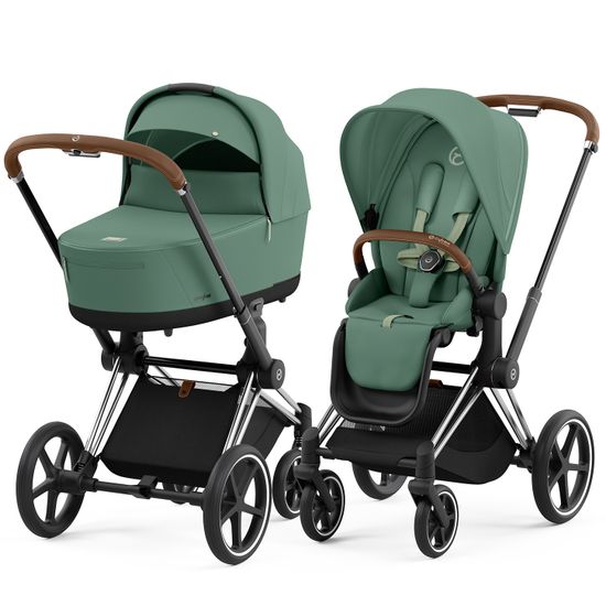 Коляска 2 в 1 Cybex Priam 4 2024 (leaf green)