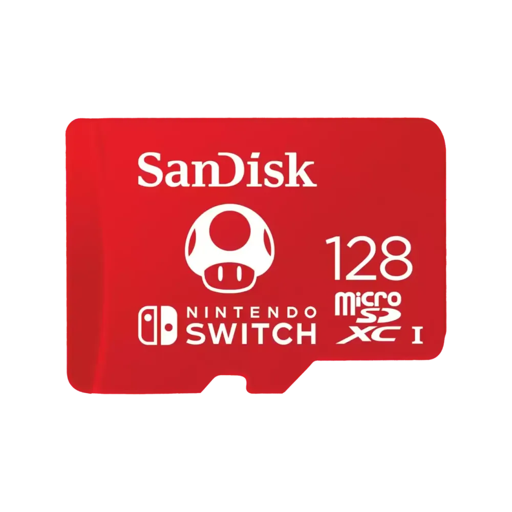 Карта памяти Sandisk Nintendo Switch microSDXC 128GB, UHS-I U3, R/W 100/90 МБ/с